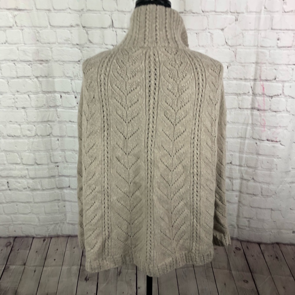 Ralph Lauren Black Label Wool Cashmere Poncho - Picture 5 of 7